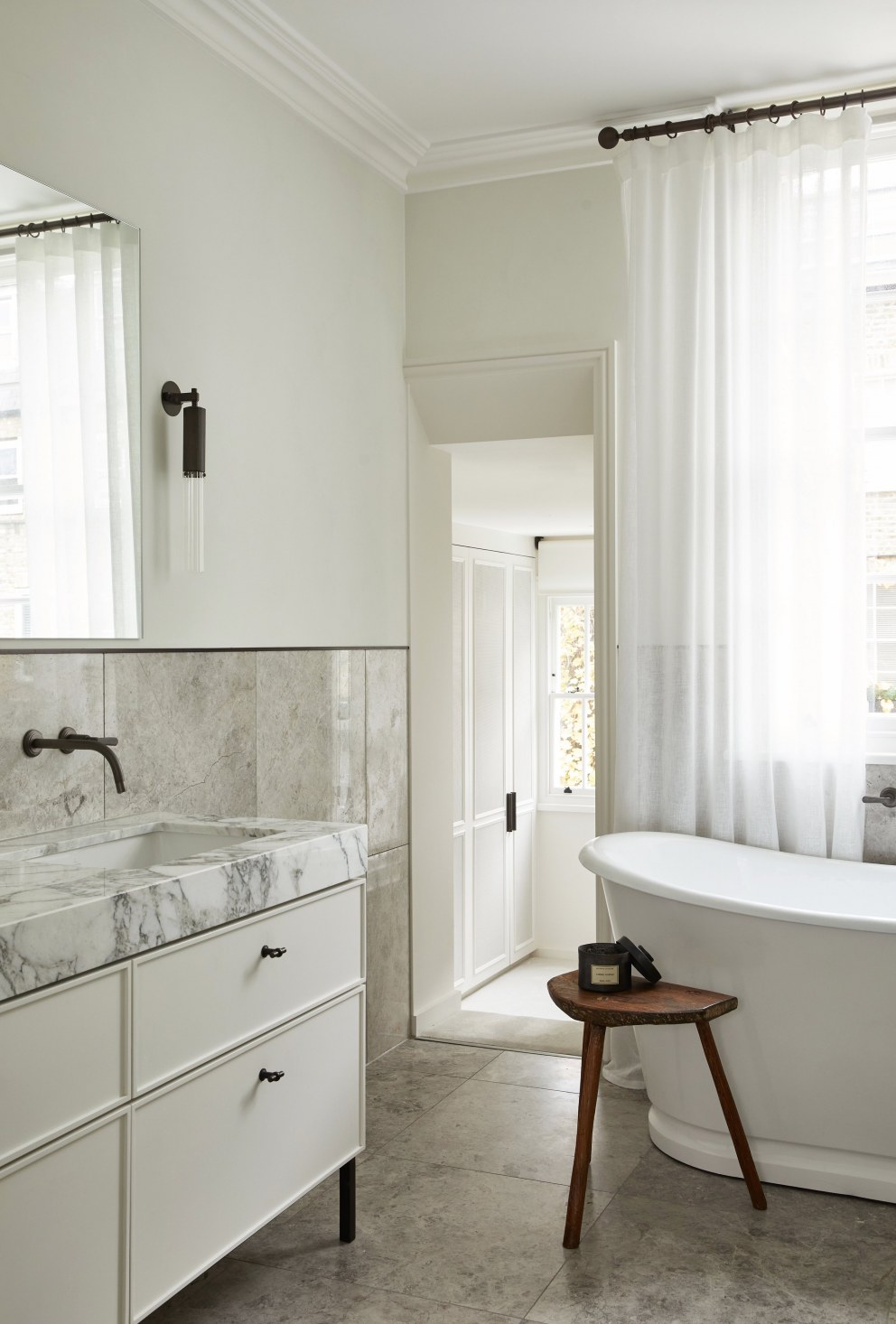 No.43- Notting Hill Townhouse | No.43 Primary Ensuite 1 | Interior Designers